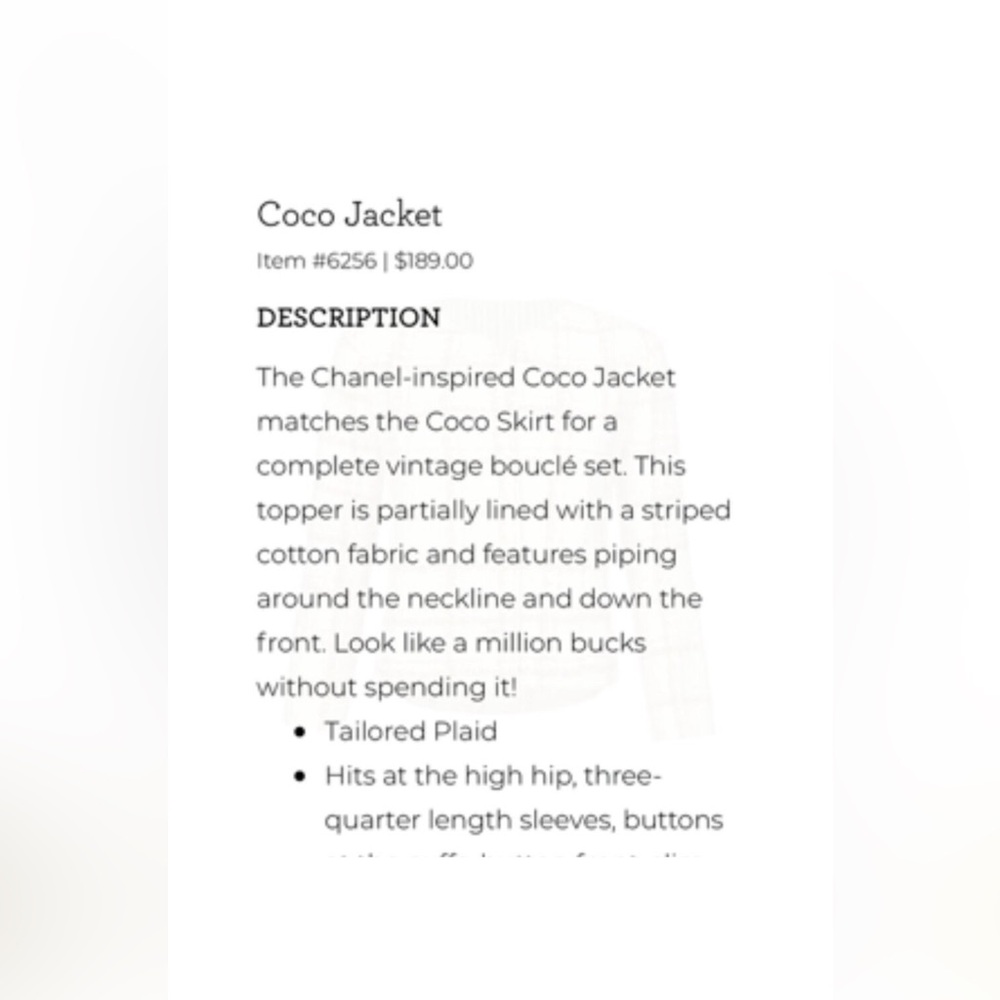 NWT | Cabi #6256 Coco Jacket - Picture 6 of 7